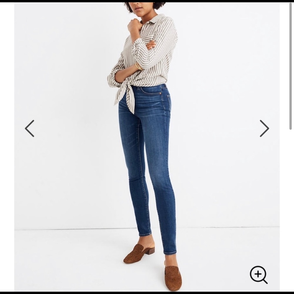 NWT Madewell curvy high rise skinny jeans
